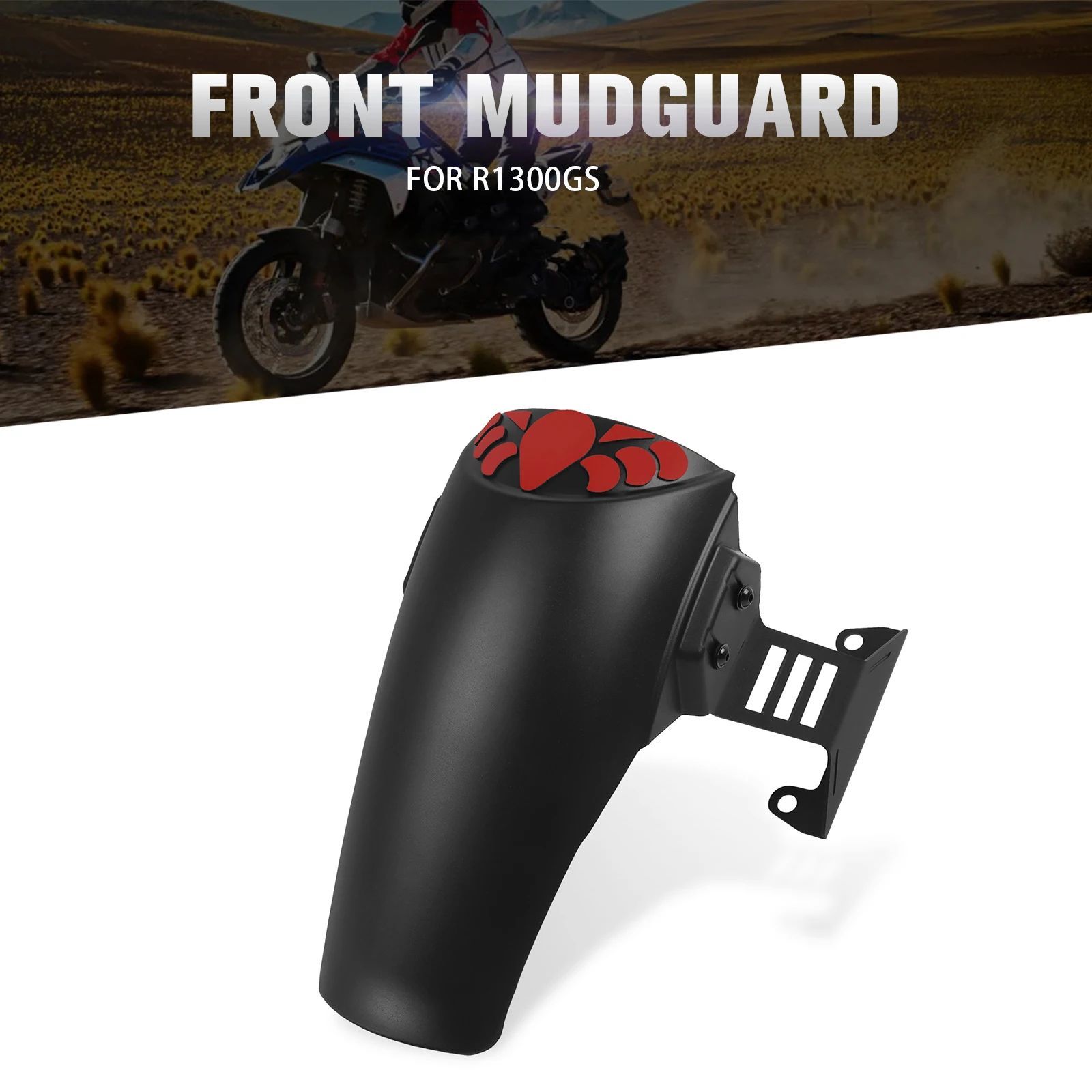 BMW R1300GS 2023 2024 MOTORCYCLE FRONT FENDER EXTENDER MUDGUARD EXTENSION