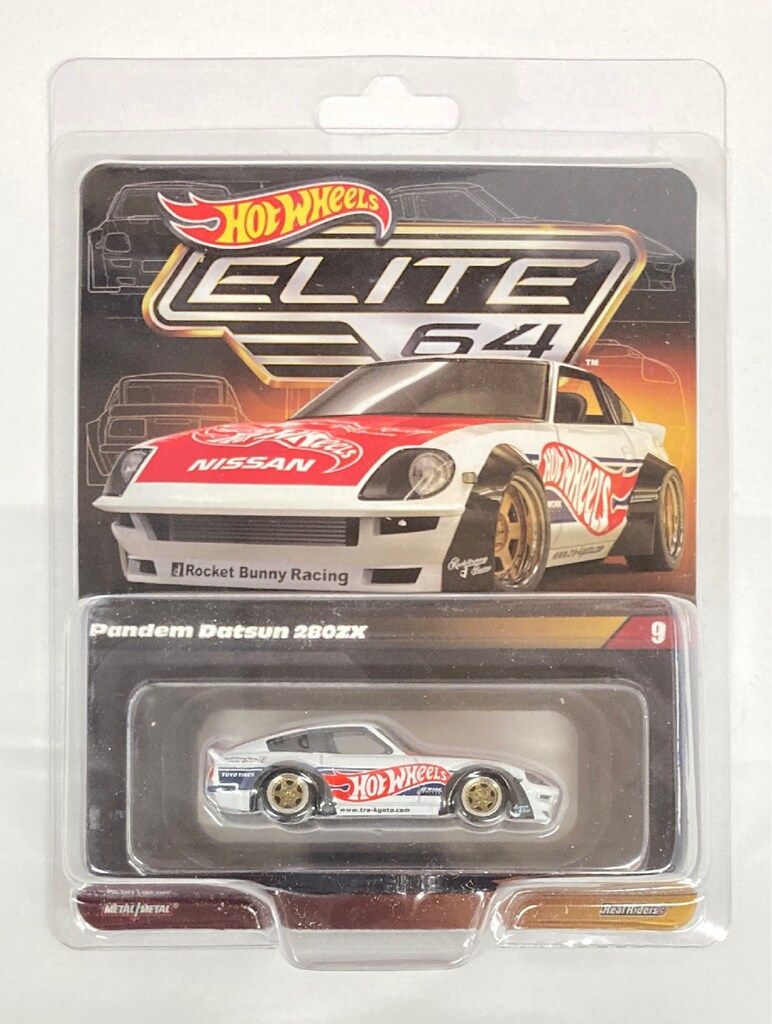 MATTEL ELITE64 #9 HOT WHEELS PANDEM DATSUN 280ZX #9