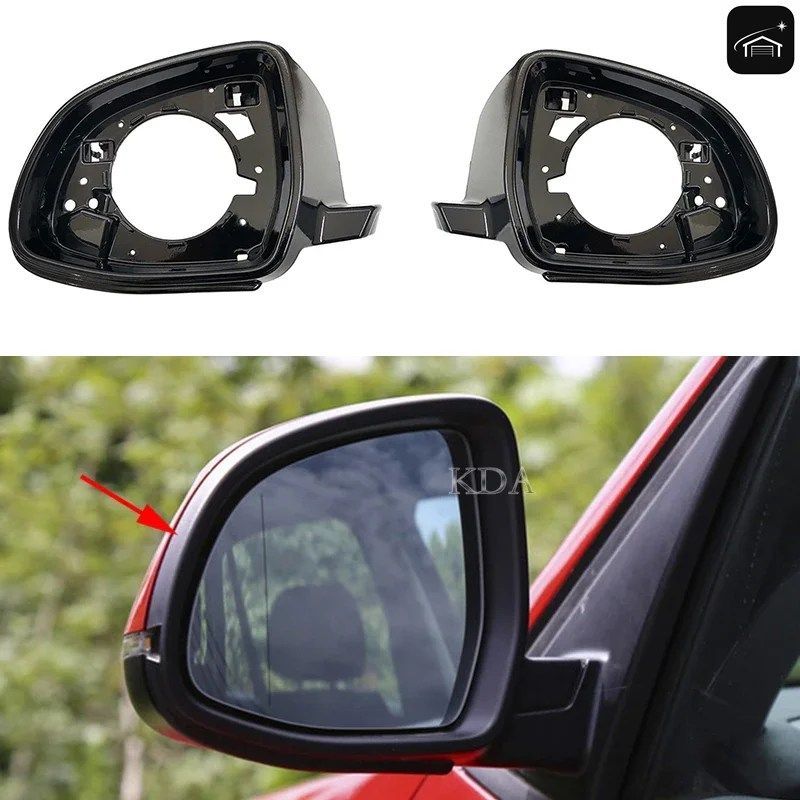 左右サイドミラーハウジングトリムフレーム BMW X3 F25 2014-2017 X4 F26 X5 F15 2014-2018 X6 F16 2015-2019
