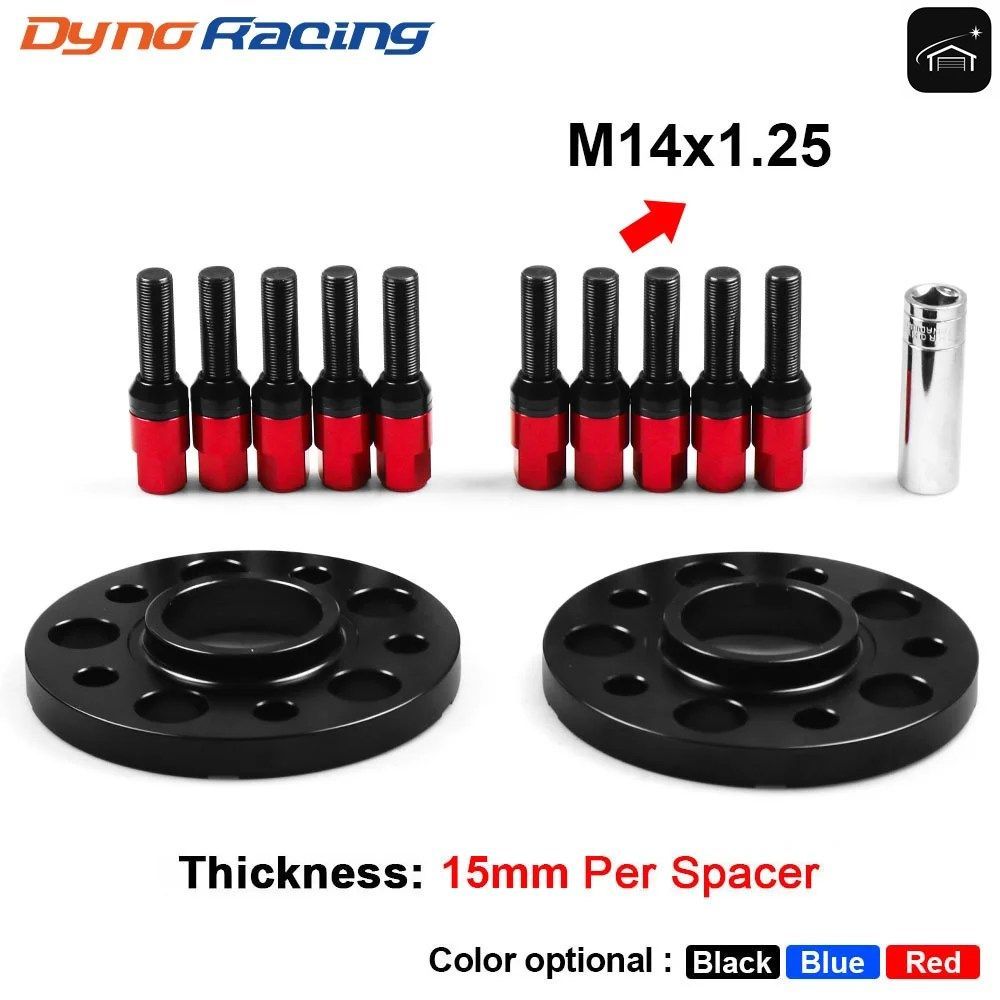 15MM 66.6MM 5X112MM ハブセントリックボア ホイールスペーサー M14X1.25 テーパーボルト BMW X5 G05 X7 G07 2018+ MINI ボールボルト付き