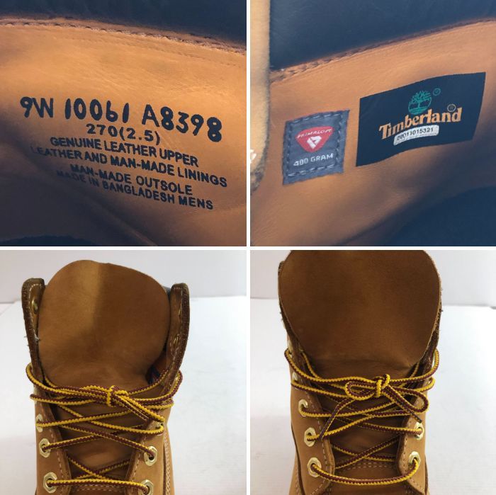 04w7405∞※【中古】 Timberland ティンバーランド 6インチ プレミアム