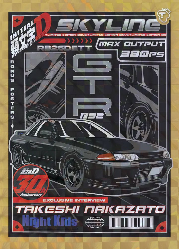 新品未開封 1BOX 頭文字D Tarmac Cards： Initial D Collection Vol.01