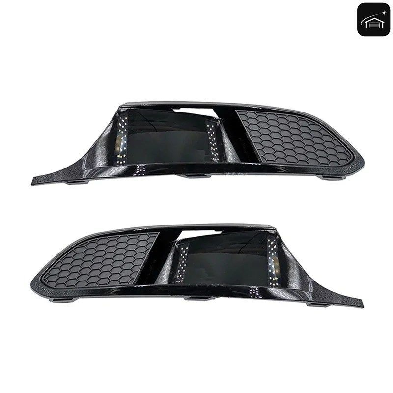 フロント左右バンパーフォグランプグリル改造 VW ジェッタ MK6 VI 2012 2013 2014