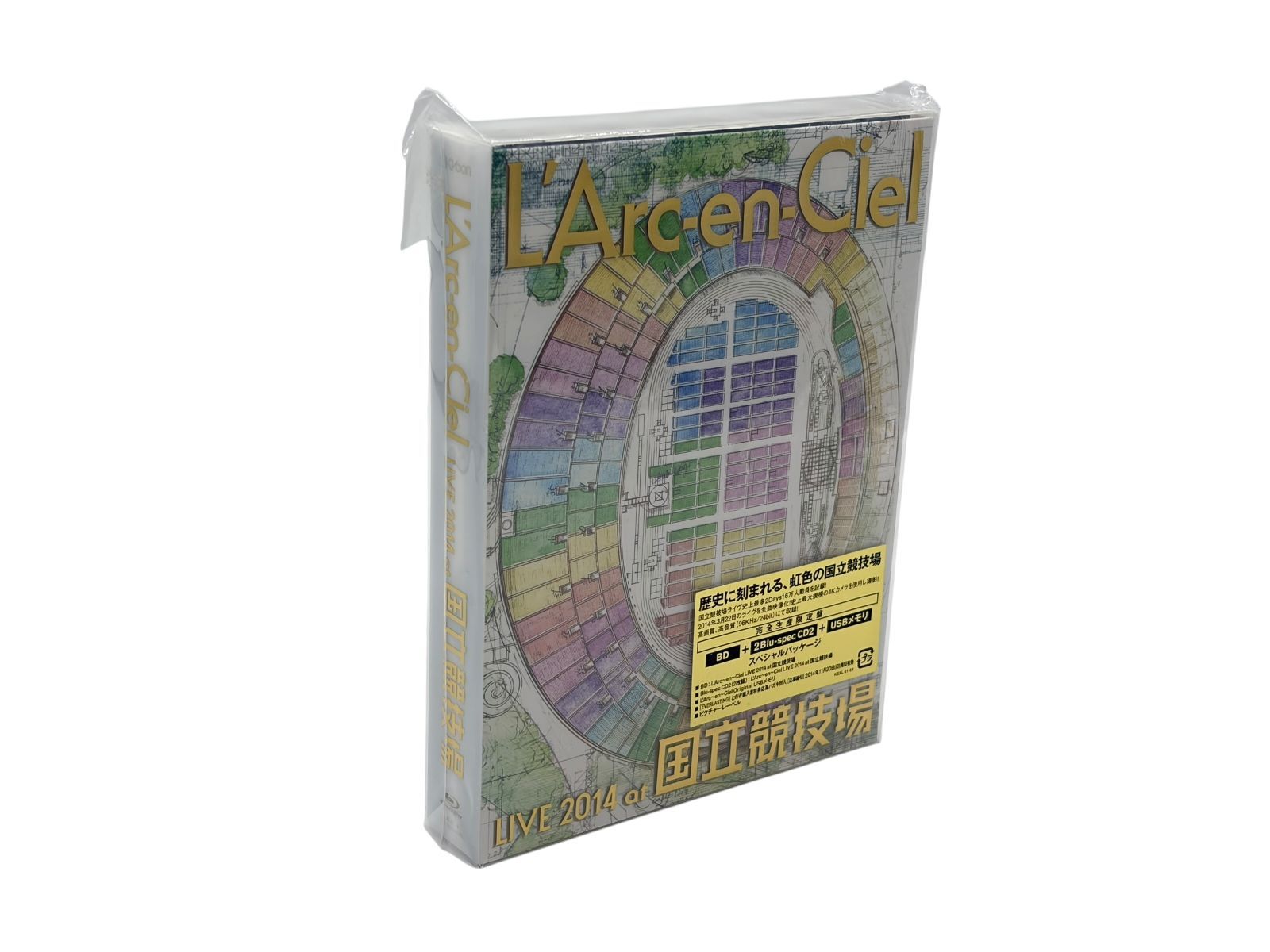 良品】BD ブルーレイ ラルクアンシエル L'Arc~en~Ciel LIVE 2014 at