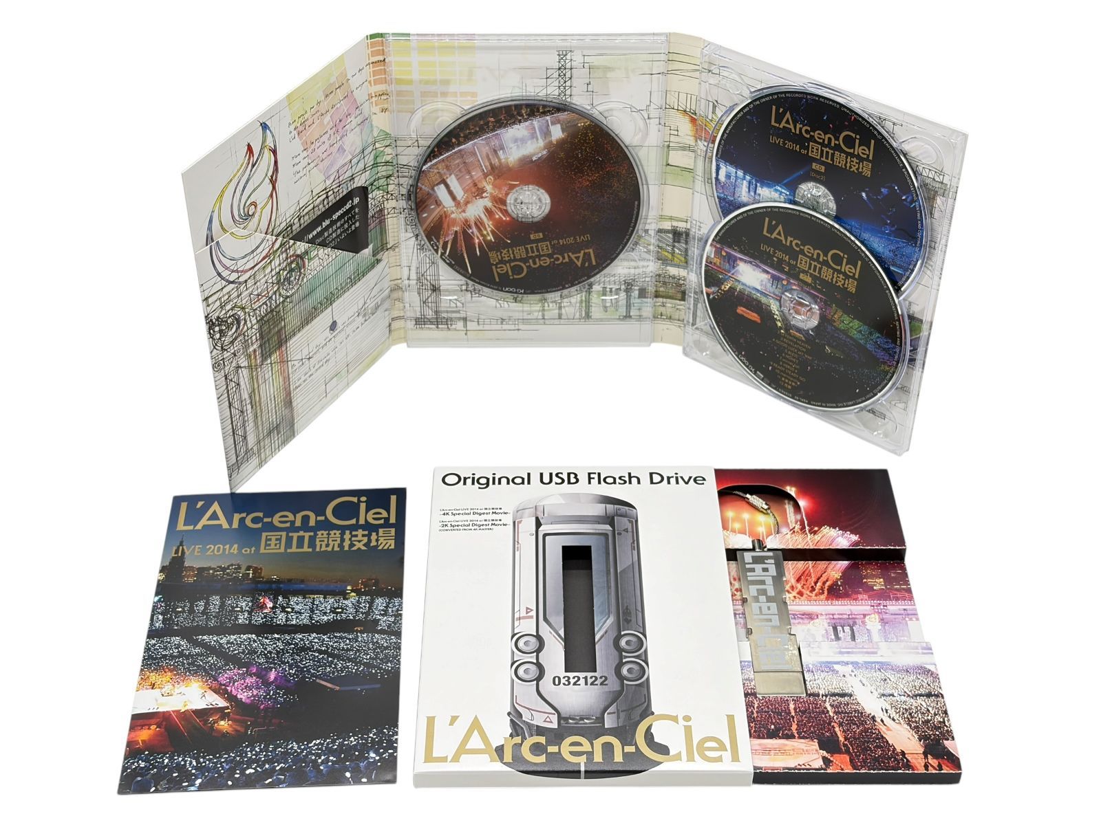 良品】BD ブルーレイ ラルクアンシエル L'Arc~en~Ciel LIVE 2014 at