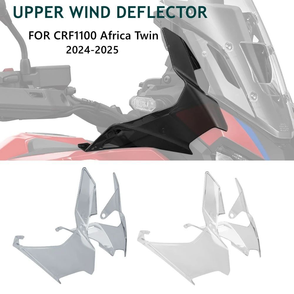 HONDA CRF1100L AFRICA TWIN CRF 1100L 2024-2025 MOTORCYCLE UPPER DEFLECTOR FRONT SPOILER WIND DEFLECTOR SIDE PANEL