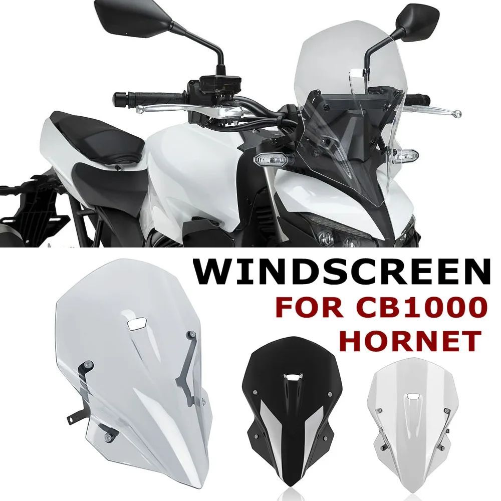 MOTORCYCLE TOURING WINDSHIELD WINDSCREEN HONDA CB1000 CB 1000 HORNET 2025 2026 TALL WIND SCREEN SHIELD DEFLECTORS PROTECTOR