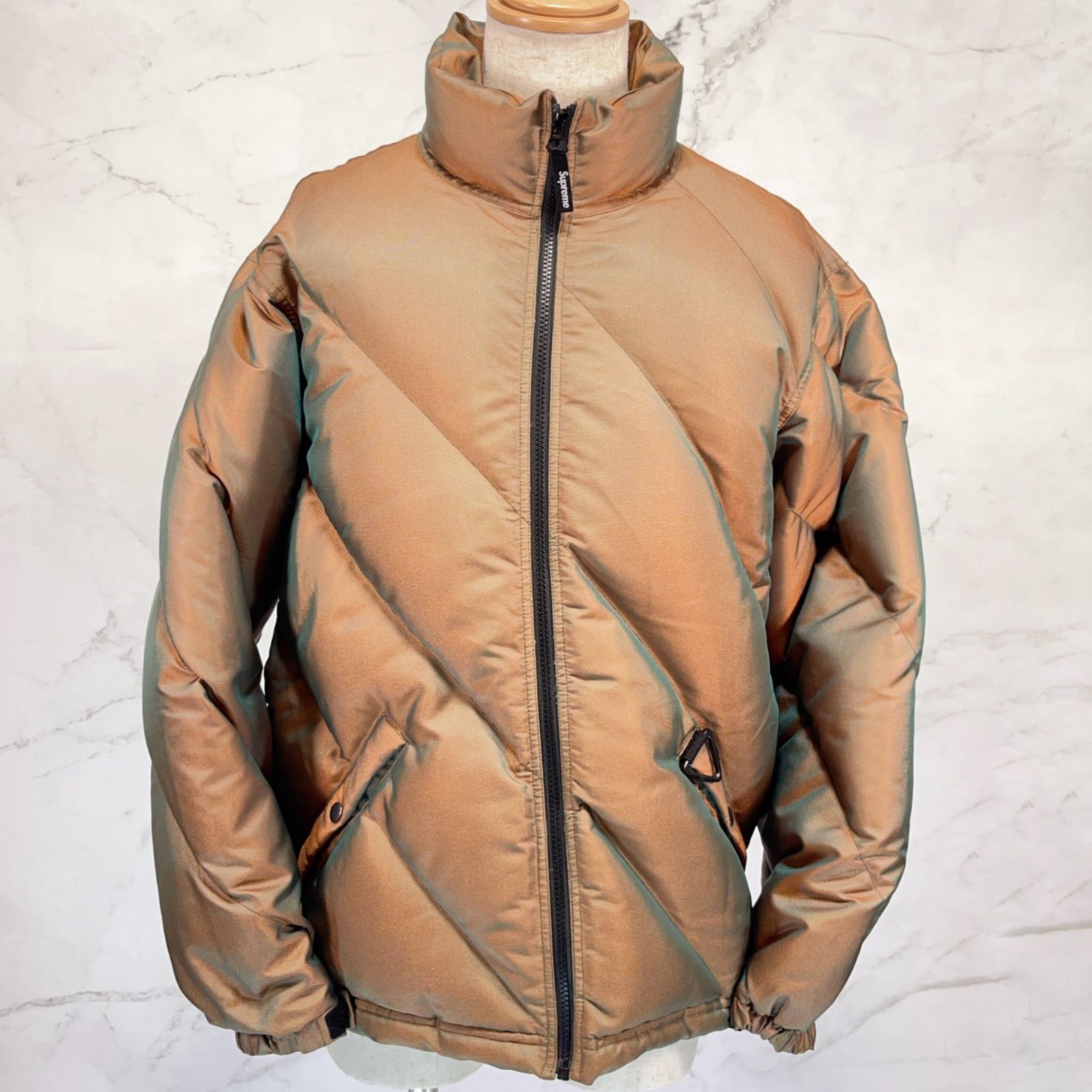 Supreme シュプリーム 19AW Iridescent Puffy Jacket イリディセント