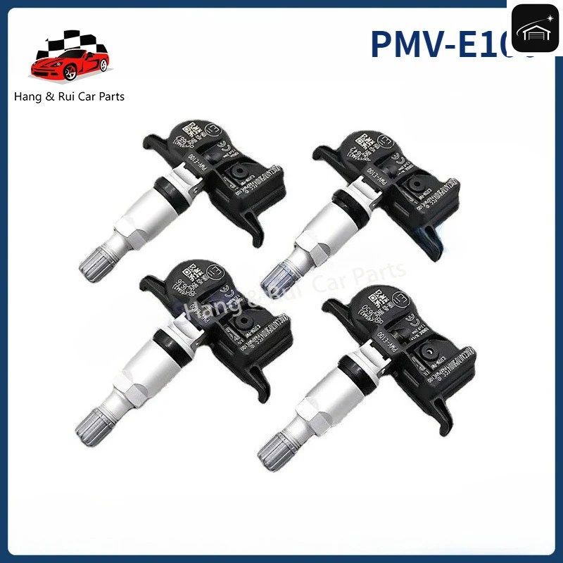 PMV-E100 42607-02090 4個 タイヤ空気圧監視システムセンサー トヨタ アバロン カムリ 4ランナー カローラ 433MHz TPMS