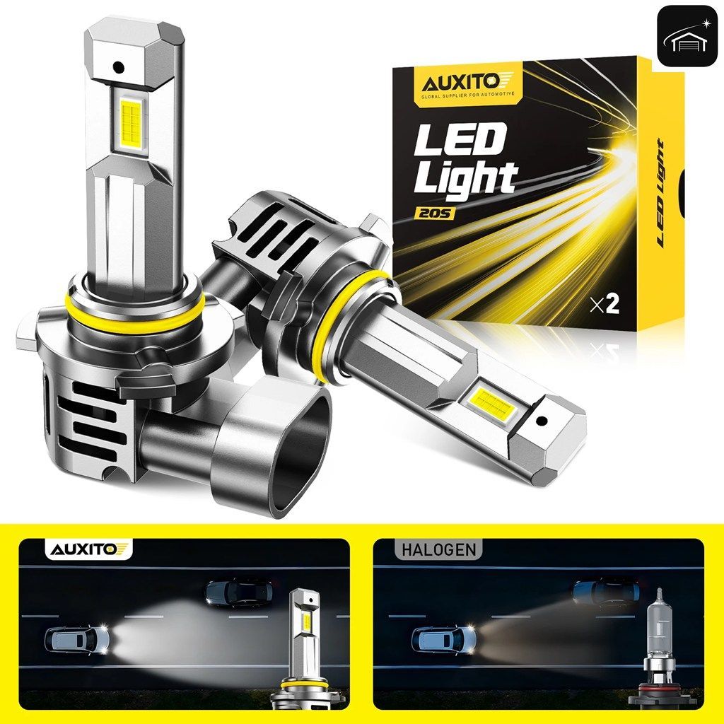 2個入り TURBO 9005/HB3 LEDヘッドライトバルブ 30000LM H11 H8 9006/HB4 9012 HIR2 LEDハイ/ロービームヘッドランプ 6500K ホワイト 12V