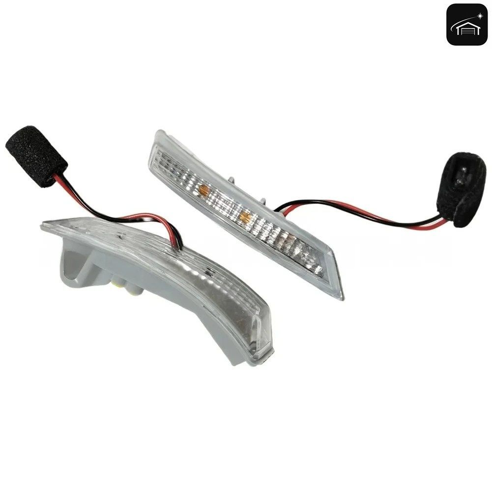 LEDターンシグナルライト クライスラー タウン＆カントリー 2008-2016 および グランドキャラバン 2008-2018 サイドミラーマウント