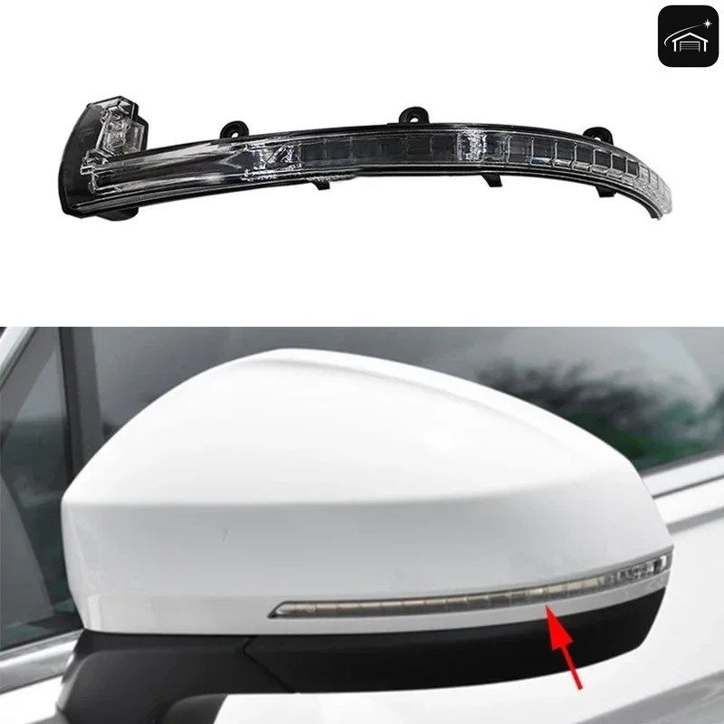 左右LEDバックミラーターンシグナルライトランプ VW ティグアン 2019 2020