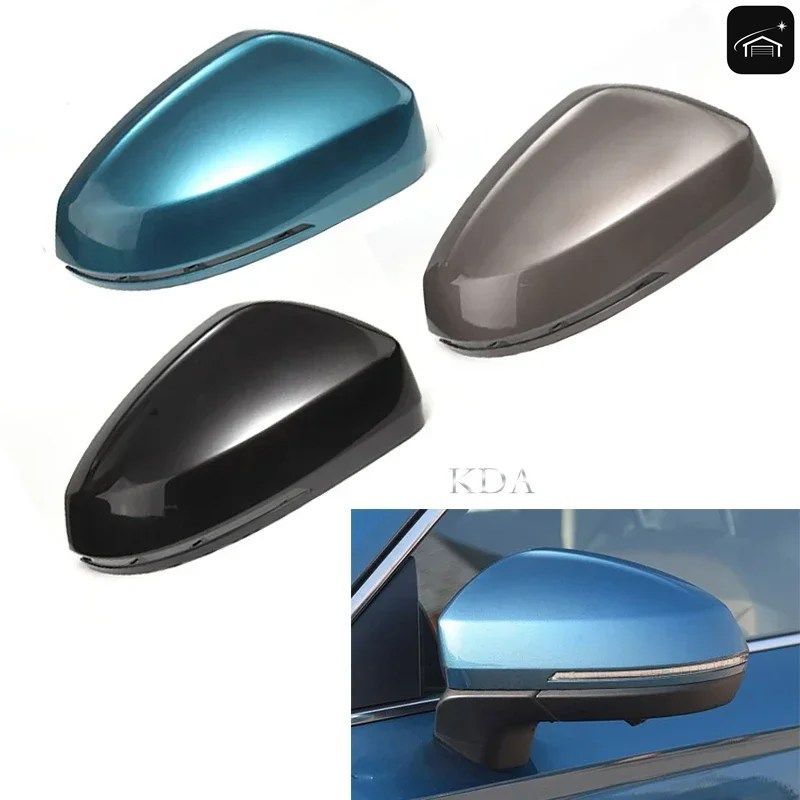 サイドミラーカバー ウィングミラーシェルキャップ VW ティグアン L 2019 2020 2GG857537 2GG857538