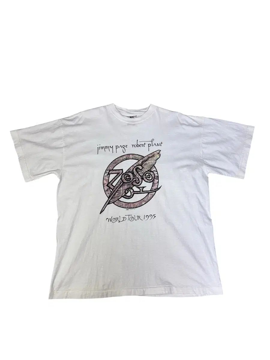 ヴィンテージ 90s ジミーペイジ JIMMY PAGE メキシコ ワールドツアー 95 XL