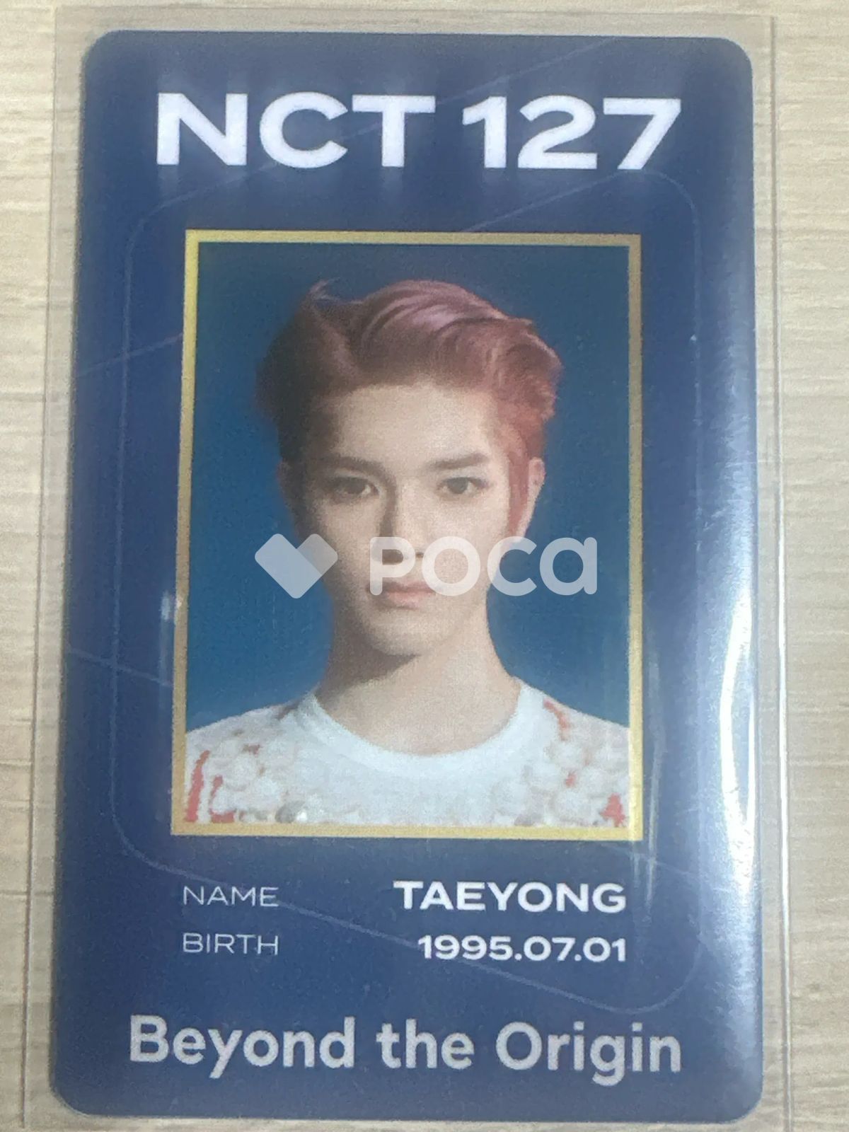 NCT テヨン Beyond the Origin IDカード + ペンライトデコシールSET
