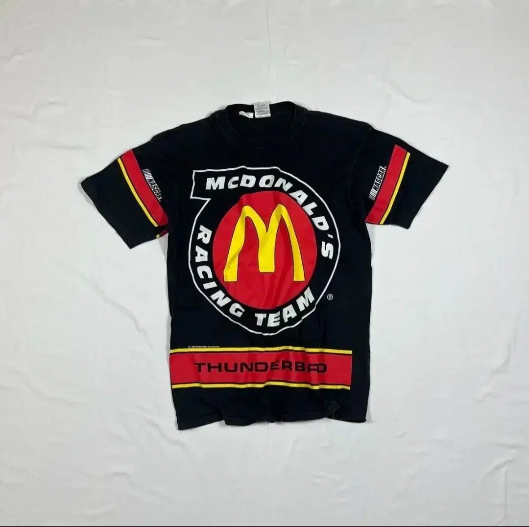 95年マクドナルドレーシングチーム半袖Tシャツ