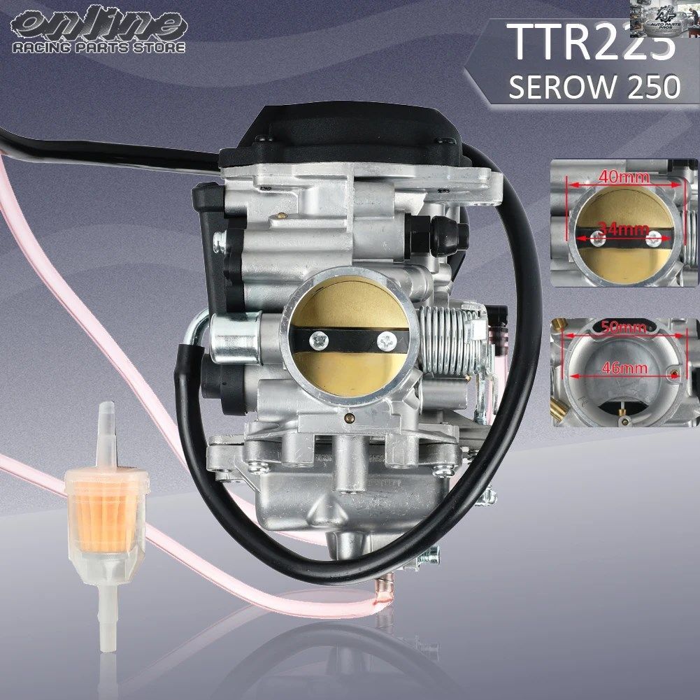 34mm オートバイ用キャブレター CARB ヤマハ TTR225 TTR 225 TTR-225