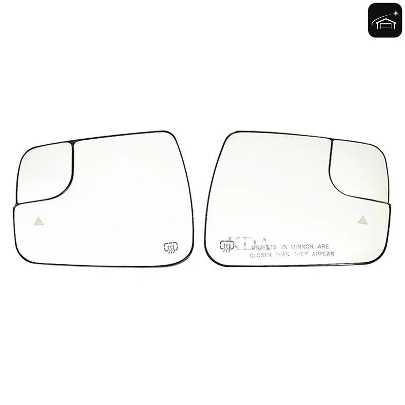 ヒーター付きブラインドスポット警告リアミラーガラス DODGE RAM 1500 2500 2019 - 24 68402095AA 68402094AA
