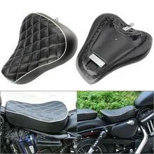MOTORCYCLE FRONT DRIVER RIDER SOLO SEAT HARLEY SPORTSTER XL883C 883 1200 72 48 1983-2003