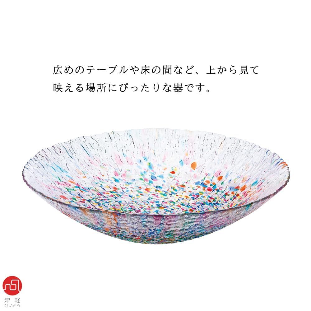 新品 アデリア(ADERIA) 津軽びいどろ 水盤 ねぶた 日本製 フラワーベース おしゃれ ガラス 花器 vase 容器 flower ドライフラワー 生け花 ギフト 女性 母の日 父の日 夫婦 男性 引越し祝い 結婚 挨拶回り プチ 退職 プレゼント 誕生