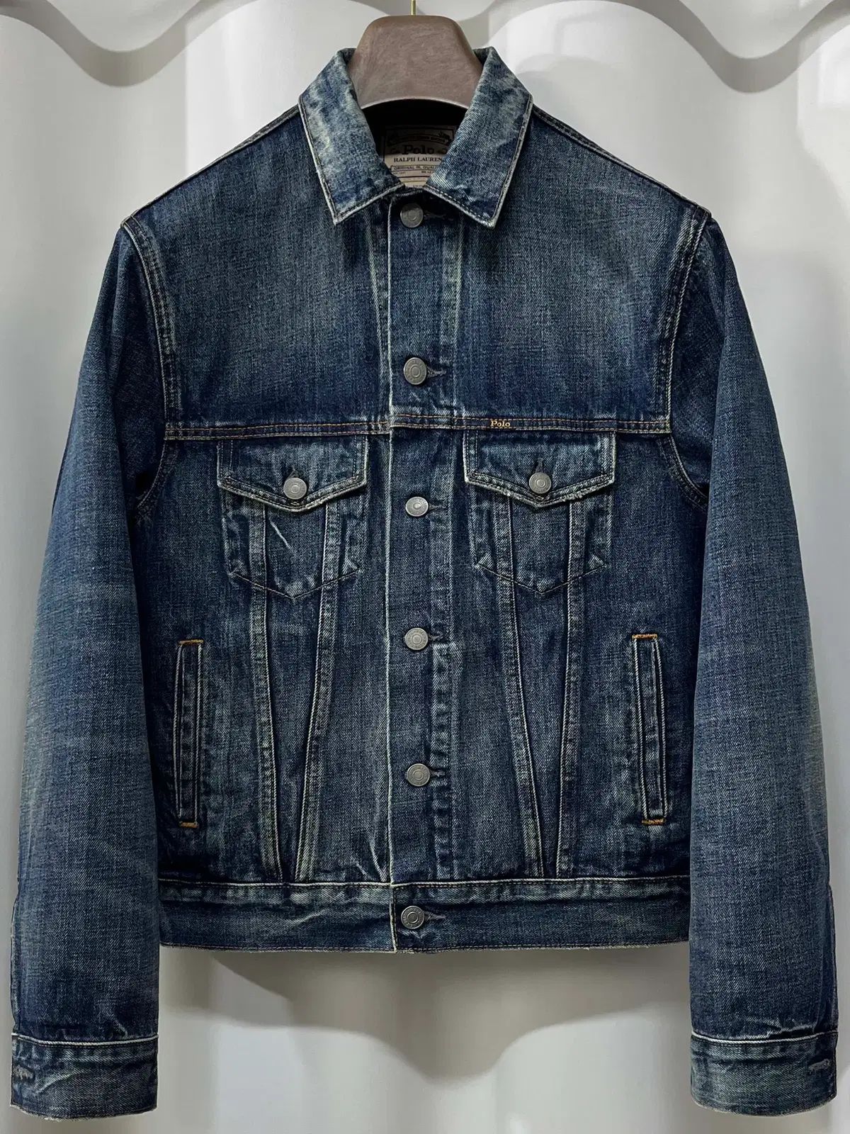 RALPH POLO LAUREN ラルフ ローレン フェイデッド ジーンズ デニム 