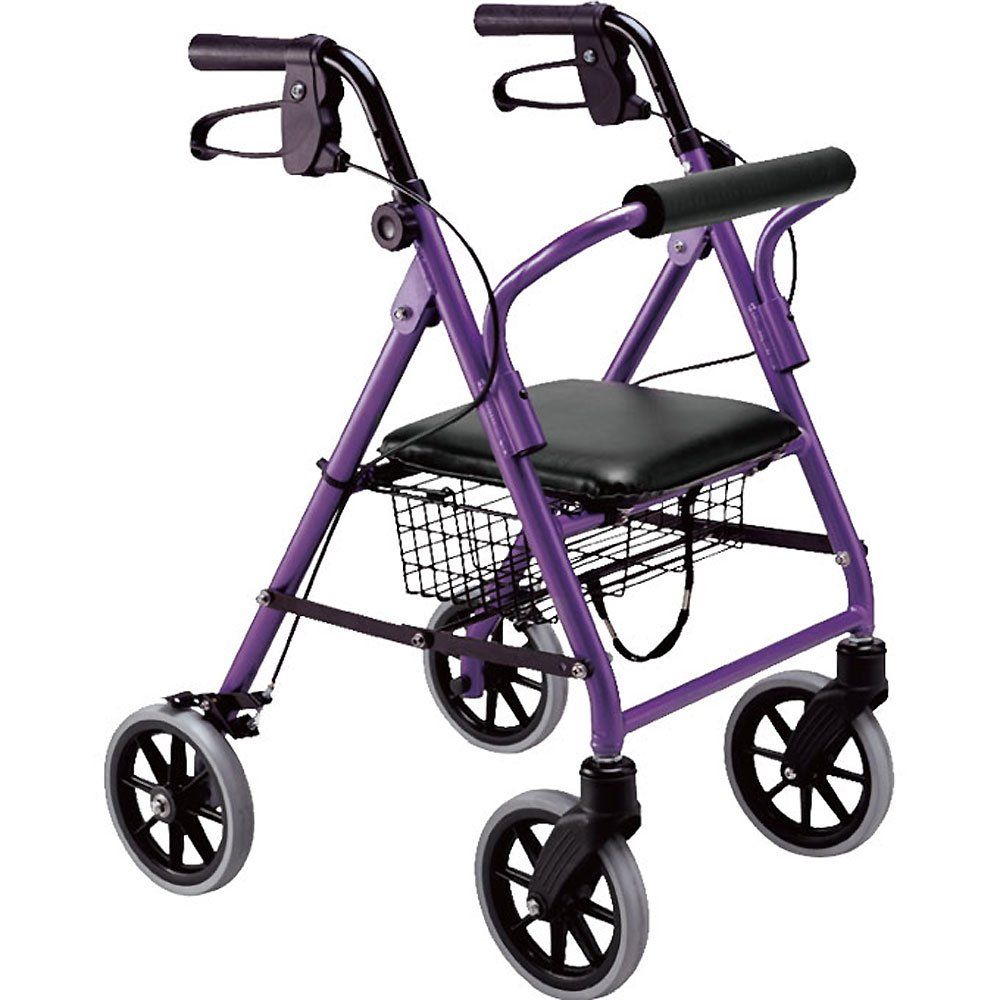新品 竹虎 【歩行車】 ハッピーミニ パープルメタリック