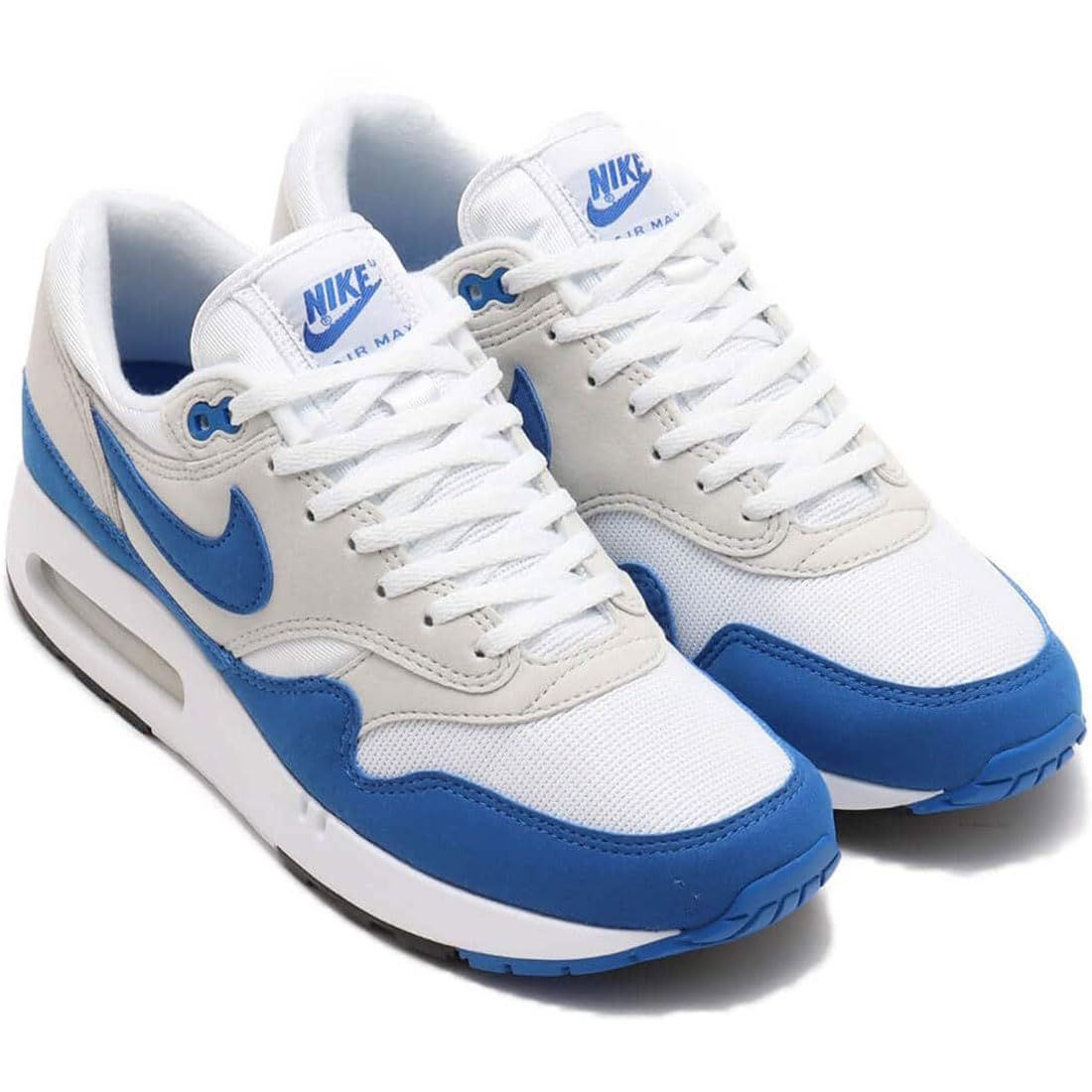 [ナイキ] エア マックス 1 '86 プレミアム AIR MAX 1 '86 PRM ホワイト/ライトニュートラルグレー/ブラック/ロイヤルブルー DO9844-101 日 [ホワイト/ライトニュートラルグレー/ブラック/ロイヤルブルー] [28.0 cm]
