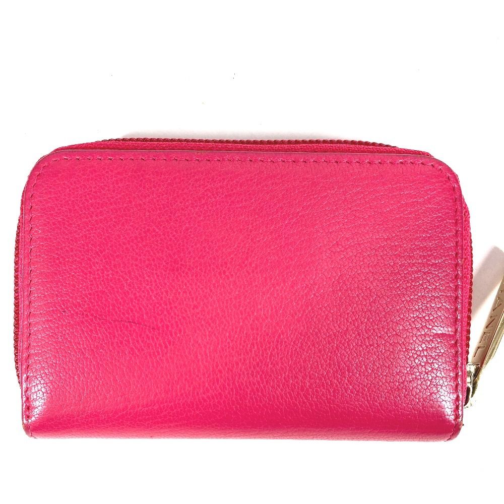 CHANEL シャネル コインケース CC ココマーク ロゴ レザー ピンク