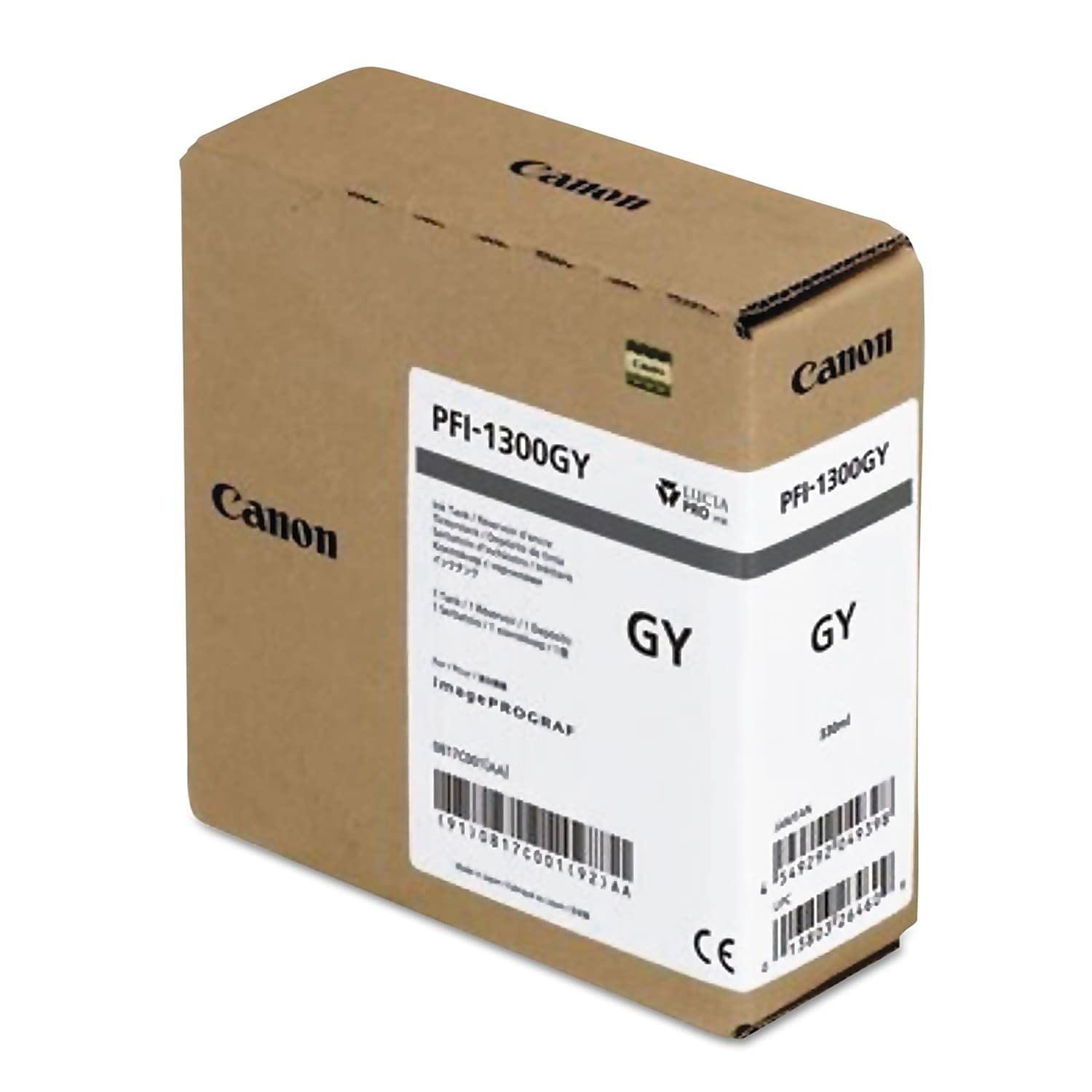 新品 canon キヤノン 大判プリンタ インクタンク PFI-1300 GY グレー 330ml