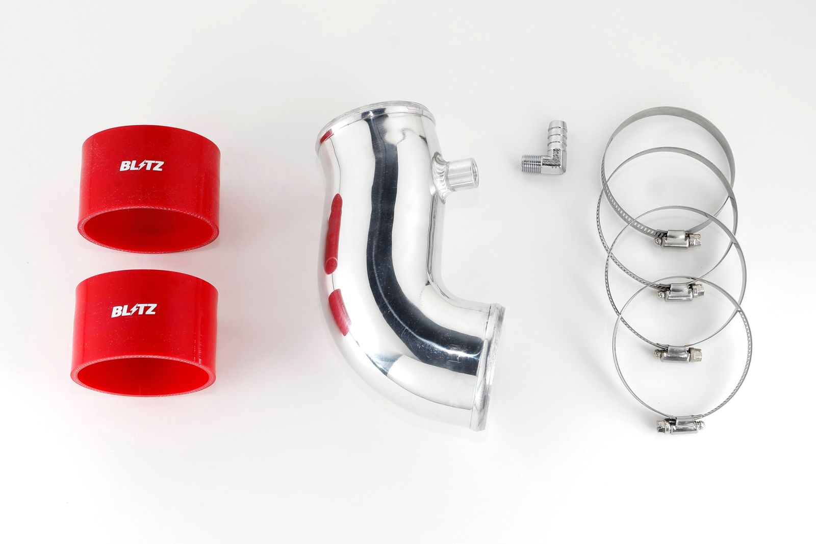 新品 ブリッツ(Blitz) SUCTION KIT(サクションキット) GR86 BRZ ZN8 ZD8 レッドシリコンホース 55101