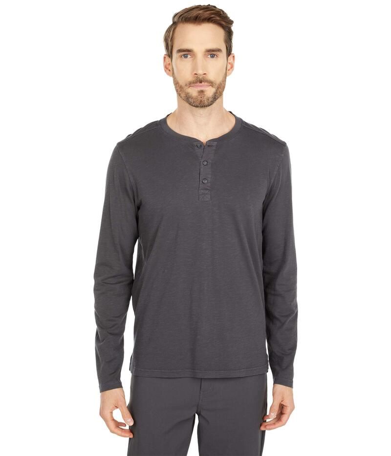 ドード アンドコー メンズ トップス シャツ ToadCo Primo Long Sleeve Henley Soot Vintage Wa
