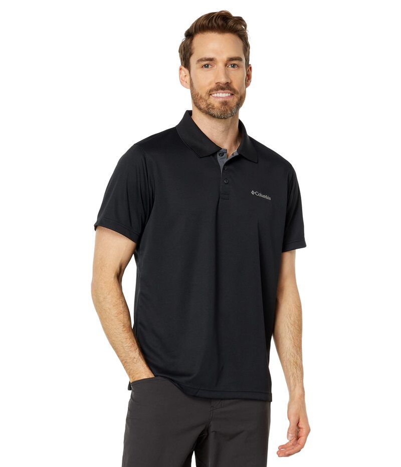 コロンビア メンズ トップス シャツ Columbia Utilizer Polo BlackGrill ブラック