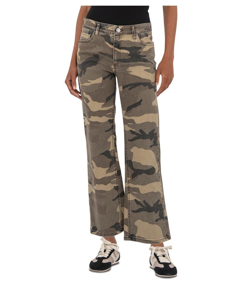 カットフロムザクロス レディース ボトムス カジュアルパンツ アンクル KUT from the Kloth Kelsey Highrise Ankle Flare Olive オリーブ