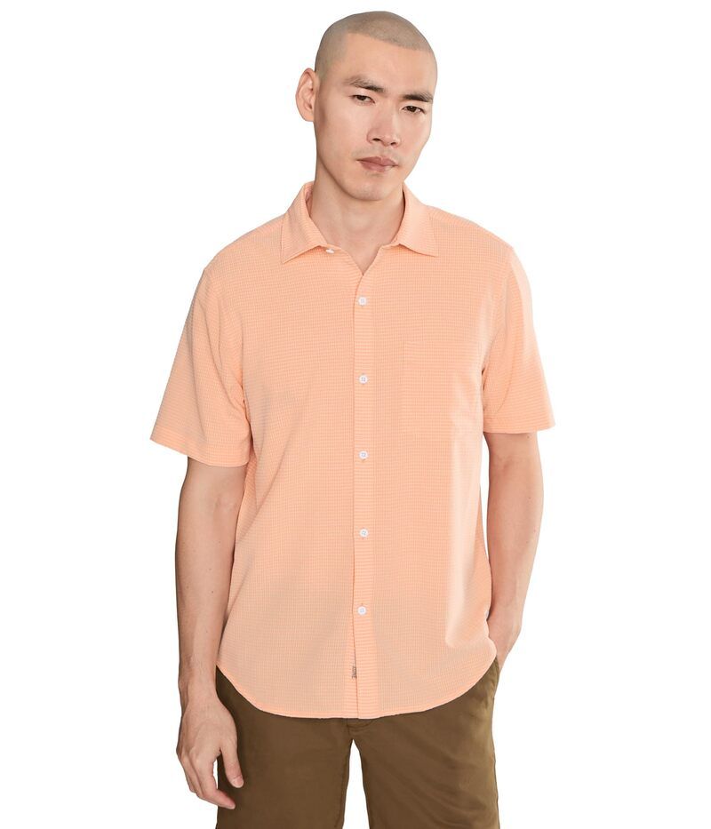 トッミーバハマ メンズ トップス シャツ Tommy Bahama Coast Sintra Stripe Spiced Coral コーラル