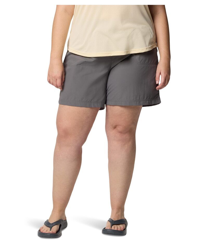 コロンビア レディース ボトムス ハーフパンツ・ショーツ プラスサイズ ショートパンツ Columbia Plusize Sandy River Shorts II Grey グレー