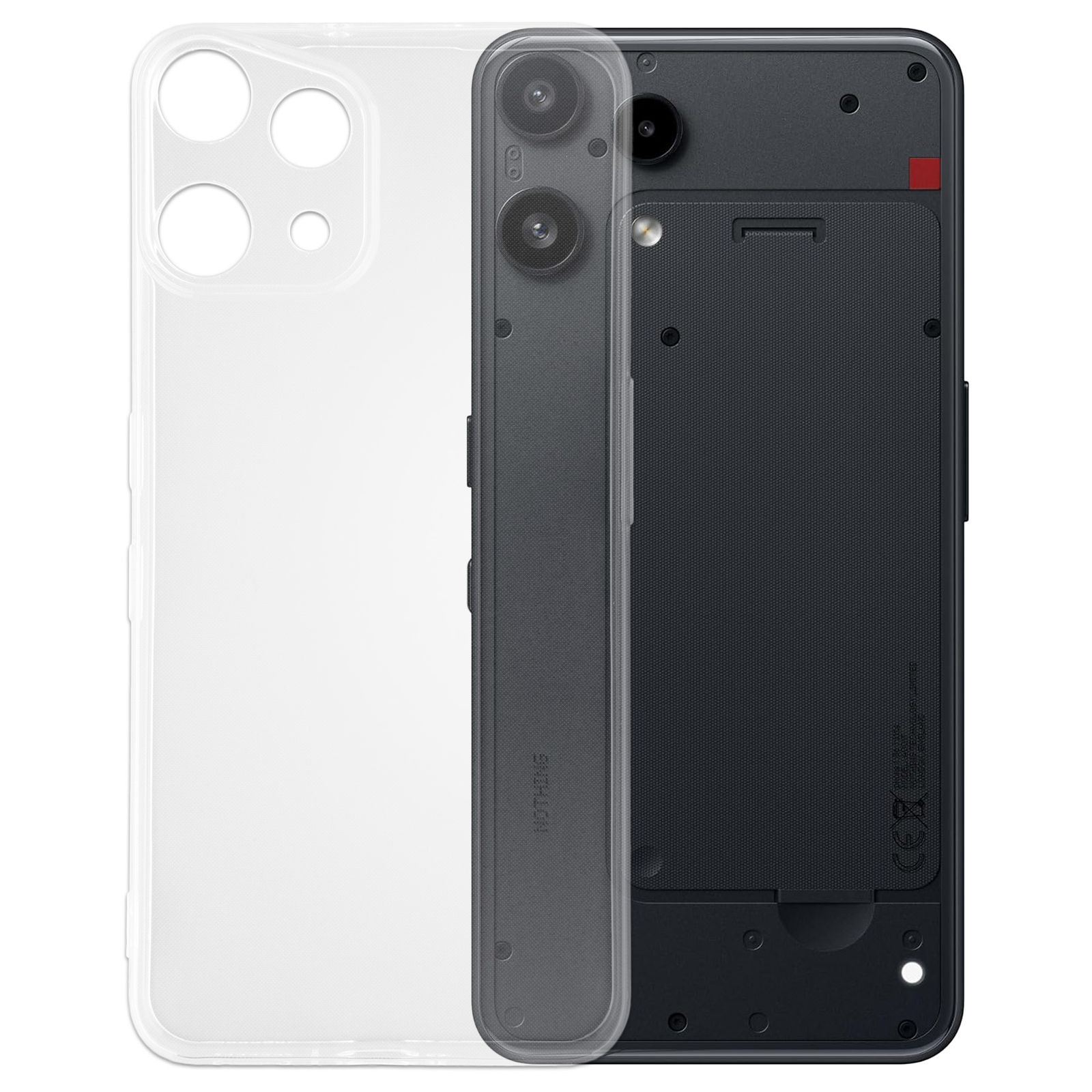 Nothing Phone (3a) Lite ケース クリア TPU ナッシング ソフト カバー シンプル スマホ シリコン 衝撃吸収 透明 耐衝撃 保護