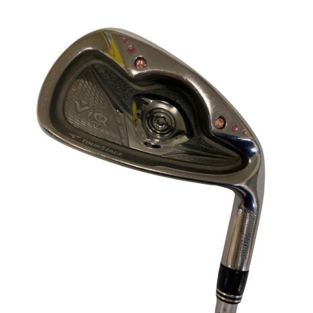 【中古】 ブリヂストン TOURSTAGE ViQ CL(2010) 5S (クリスタルピンク) アイアンセット IR VT-40i (フレックスL) レディース 女性用 右利き 右用 Cランク ゴルフクラブ