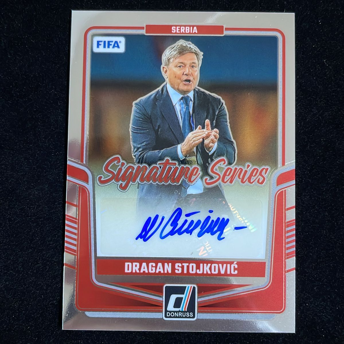 直筆サインカード2023-24Panini Selectドラガン・ストイコビッチ Dragan Stojkovic ドラガン・ストイコビッチ Panini Donruss 2024-25