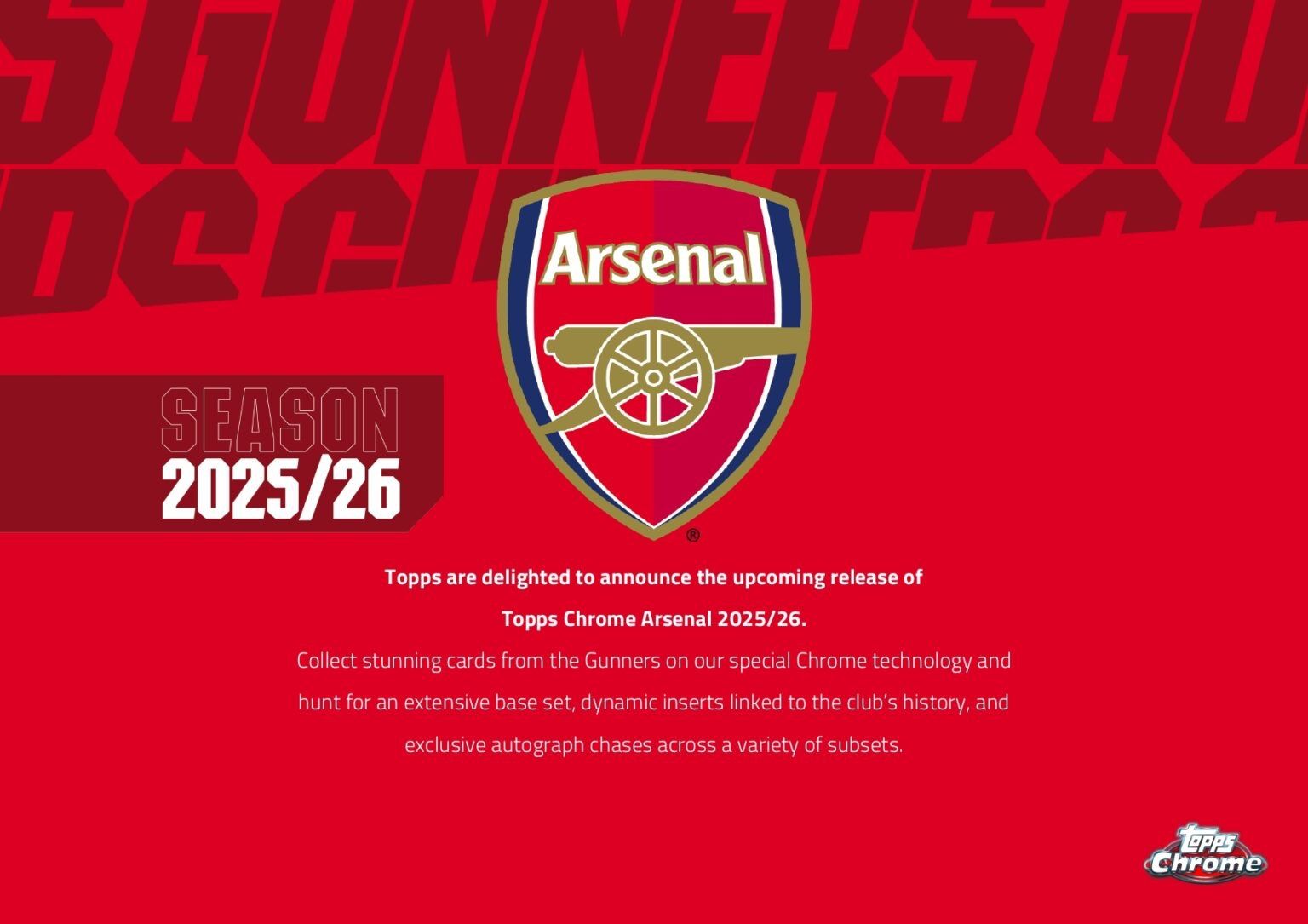新品未開封 1Box】2025-26 TOPPS CHROME ARSENAL FC HOBBY - メルカリ