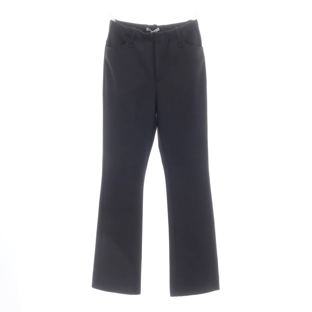 【中古】イッセイミヤケ ISSEY MIYAKE 2024年春夏 ストレッチ フレア イージーパンツ ブラック【サイズ表記なし（L位）】【レディース】 9,779円