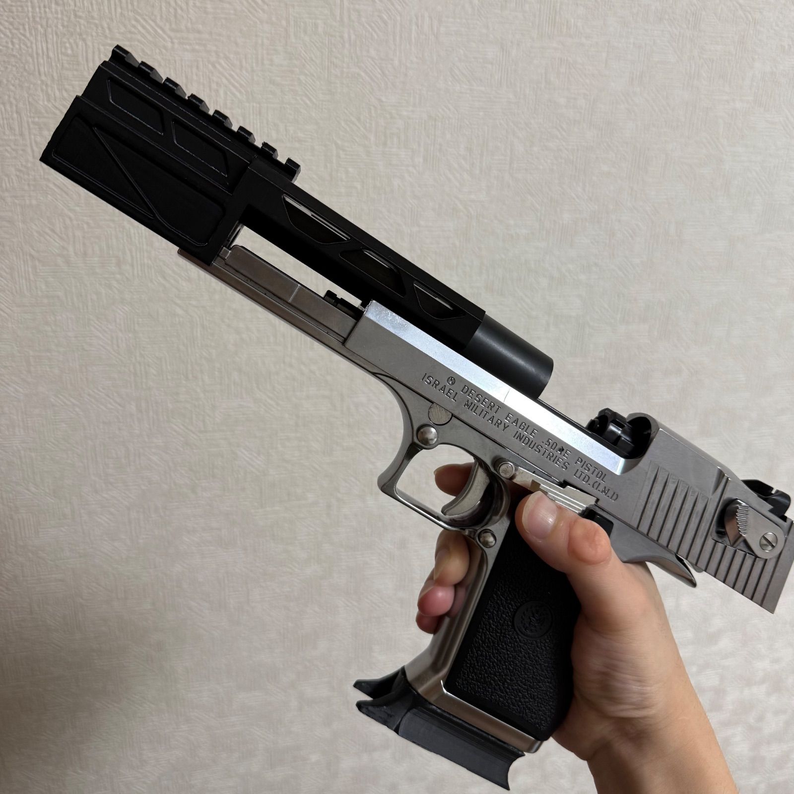 東京マルイ デザートイーグル ハードキック専用フロントバレルパーツ3点セット 最終価格！早い者勝ち東京マルイ デザートイーグル 専用フロントバレル