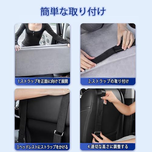 車 ベッド 車載 マットレス 新型 車中泊 マット 車用ベッド アウトドア 後部座席マット 非膨張式折りたたみ式カーマットレス 折りたたみ式 アウトドア キャンプ 仮眠 緊急 災害 グッズ 防災 カー用品 軽自動車 SUV 旅行用 (ブラック 65a49ac8