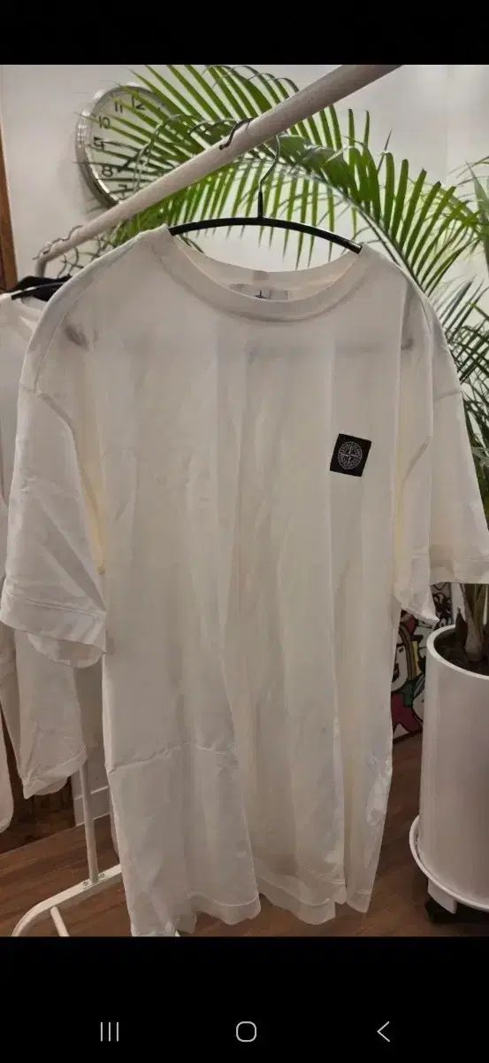 STONE ISLAND ストーンアイランド 白 半袖Tシャツ XL
