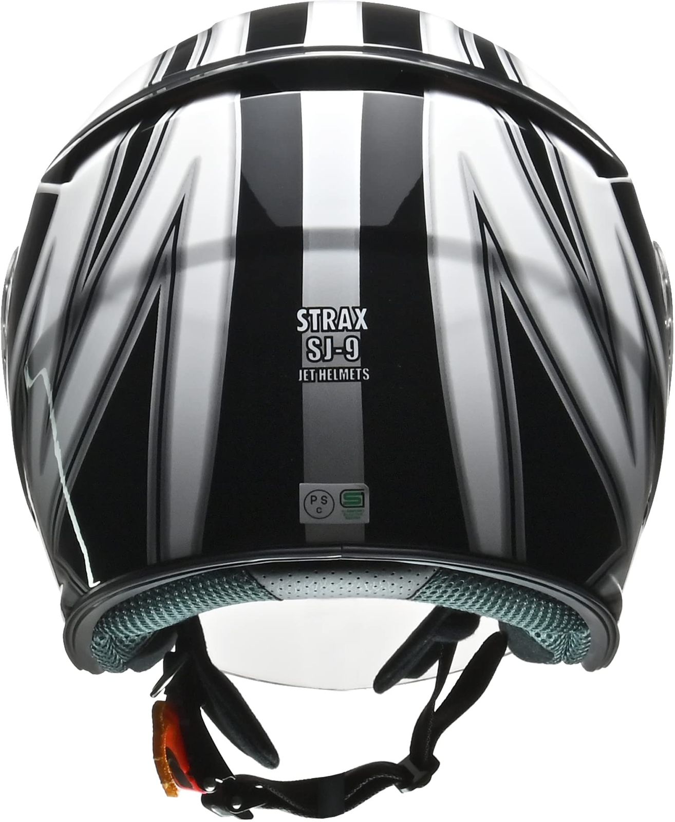 リード工業(LEAD) バイクヘルメット ジェット STRAX ホワイト M SJ-9 - M (頭囲 57cm~58cm未満) [ホワイト] [Mサイズ(57~58cm未満)]