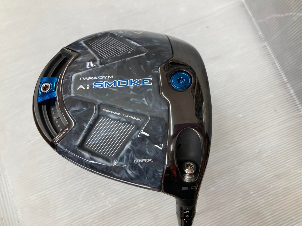 キャロウェイ　PARADYM Ai SMOKE MAX　9度　TENSEI PRO Blue 1K 50　Sフレックス　ドライバー　中古　ゴルフドゥ！大宮丸ヶ崎店【最短即日発送】