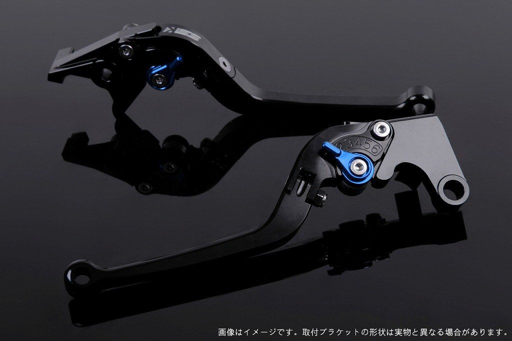 新品 SSK スピードラ アジャストレバーセット スタンダード可倒式 レバー本体カラー:ブラック アジャスターカラー:ブルー DUACTI モンスター797 2017-2020 モンスター821 2018-2020 スクランブラー デザートスレッド 2017