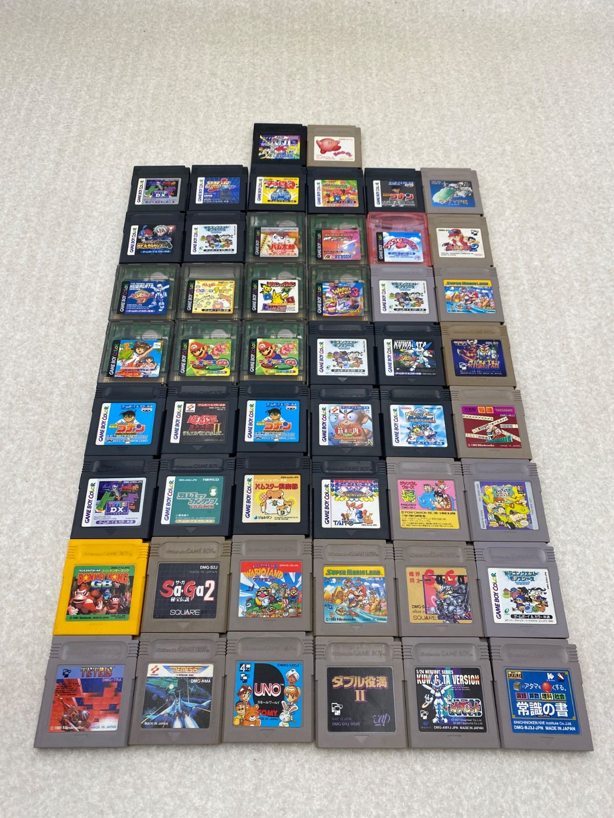 ゲームボーイカラーソフト30点　ゲームボーイソフト20点　まとめ売り