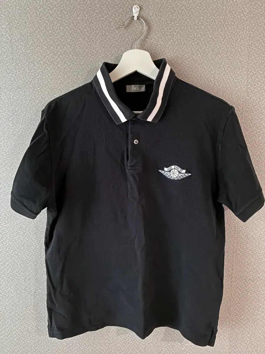 ディオール エアジョーダン カラーTシャツ ネイビー m