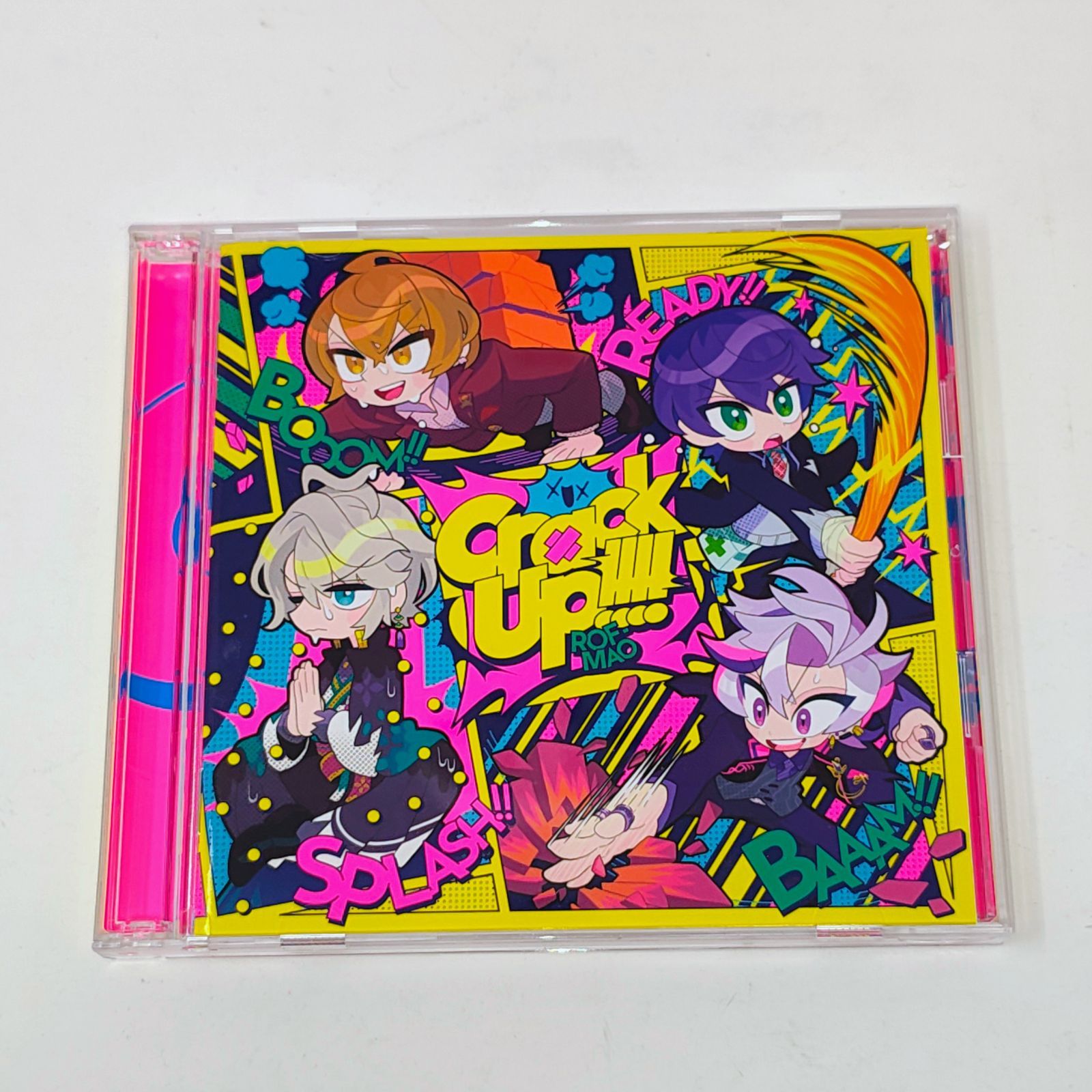 Crack Up!!!ろふまお塾版 ROF-MAO CD BluRay 剣持ぬい ROF-MAO Crack Up!!!! ろふまお塾盤 CD Blu-ray付 初回限定盤 にじさん