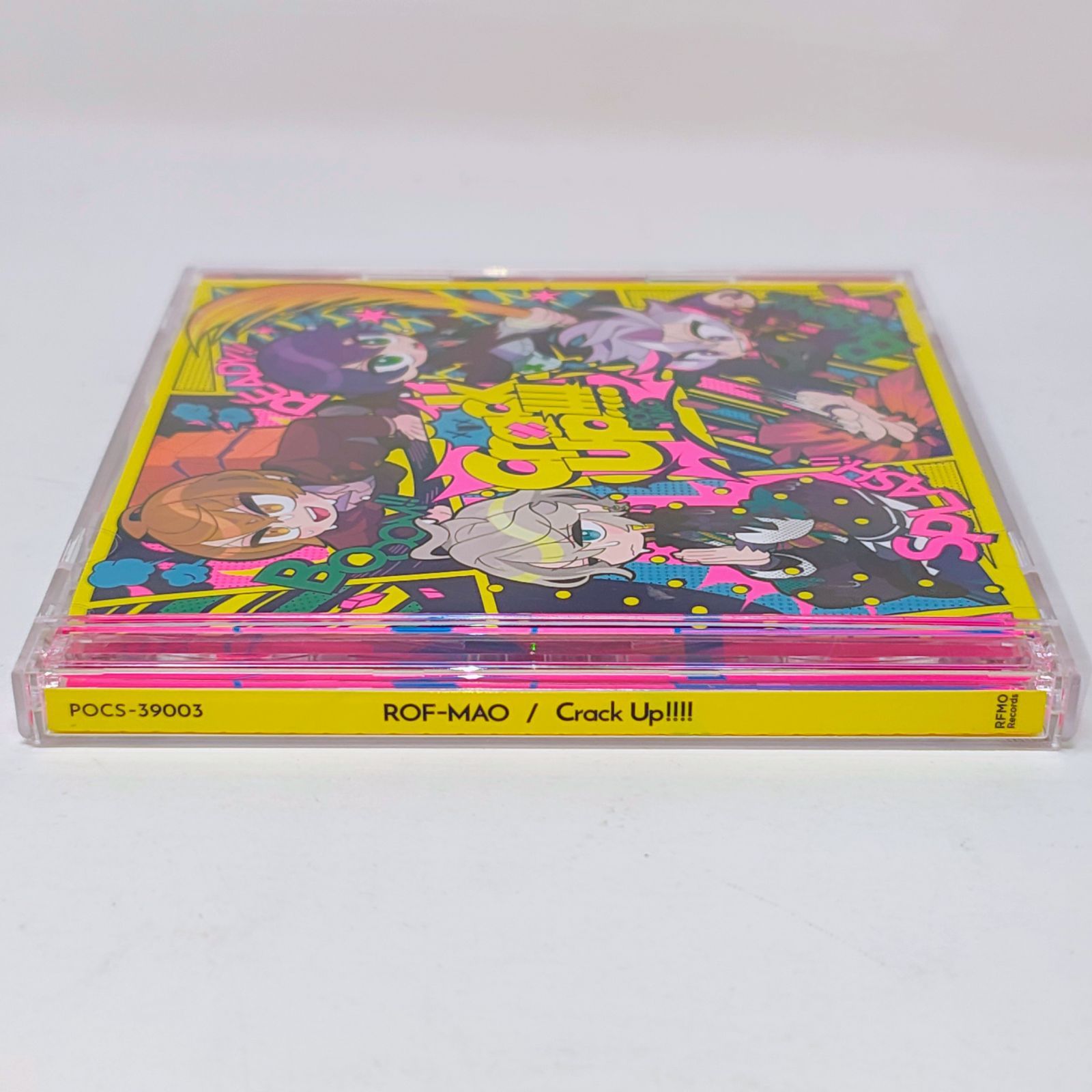 ROF-MAO Crack Up!!!! ろふまお塾盤 CD Blu-ray付 初回限定盤 にじさん